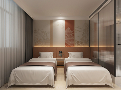 New Chinese Hotel Rooms