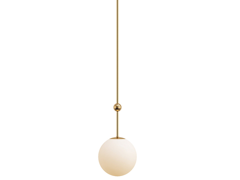 Small ball chandelier