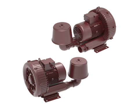 Industrial equipment blower motor