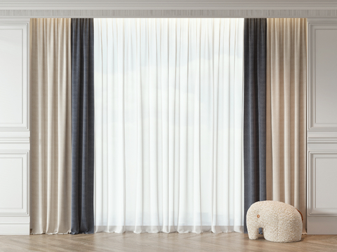 plain curtain window screen