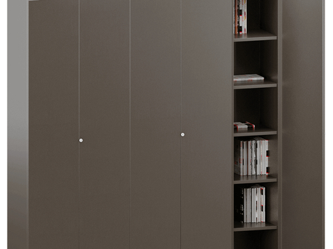 Alea Modern Wardrobe Coat Cabinet