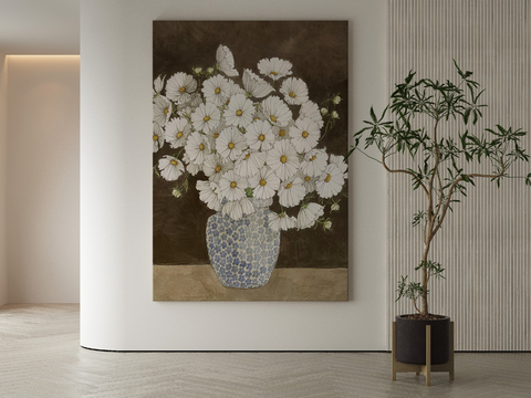 Quiet Art Painting Flower Painting Decorative Painting