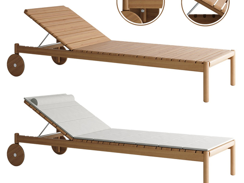 Varaschin outdoor loungers beach loungers