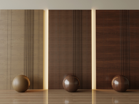 Modern wood grain Panel