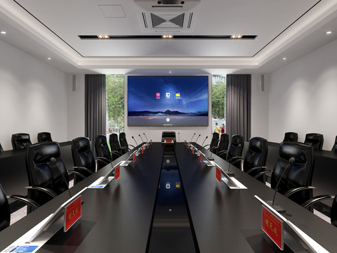 Modern Party Building Conference Room