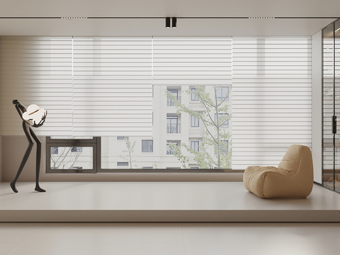 Japanese-style Roman blinds venetian blinds Shangri-La blinds