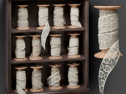 lace bobbin lace cabinet