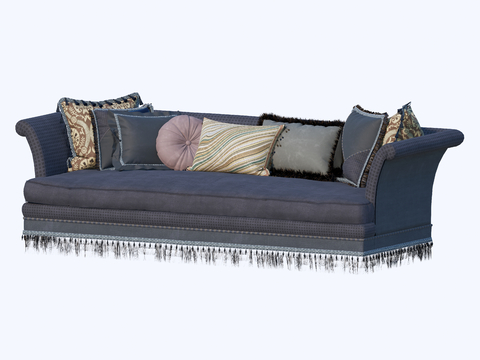 European-style multi-person sofa