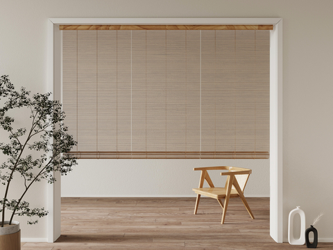 Modern Roller Bamboo Curtain Curtain