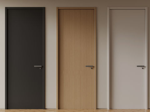 Modern Room Door Bedroom Door Single Door Interior Door