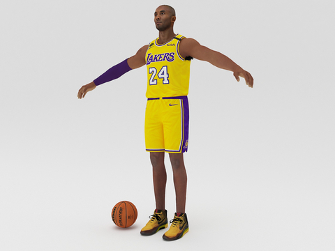 kobe bryant basketball figure player