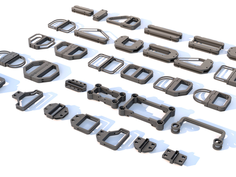 Hard Surface Machine Parts Industrial Parts