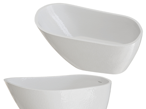 ABBER Independent Bathtub Ceramic Bathtub