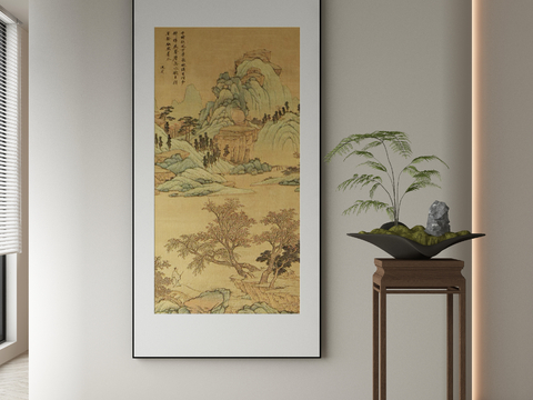 New Chinese Ink Painting Landscape Painting Decorative Painting