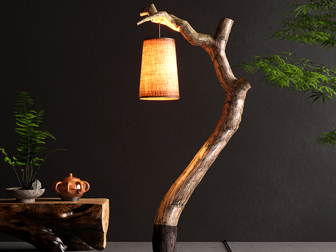 Quiet Wind Dead Branch Floor Lamp Floor Lamp