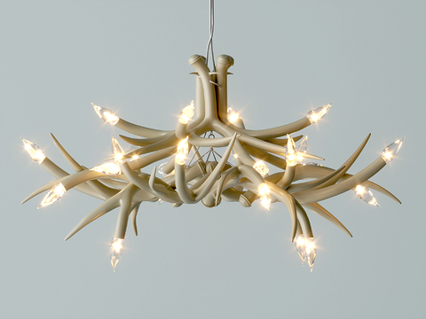 Nordic chandelier antler chandelier