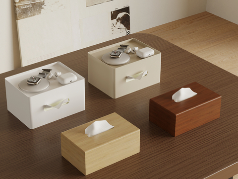 Modern tissue box tissue box