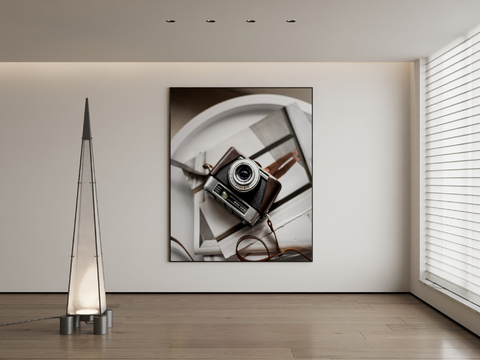 Decorative Painting Art Painting Realistic Painting Camera Hanging Painting