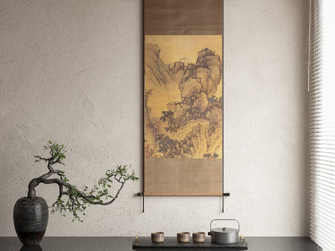 New Chinese Ink Painting Landscape Painting Decorative Painting