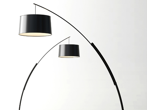 Minimalist Floor Lamp Fishing Lamp