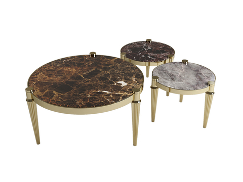 Longhi-Felix-Affordable Luxury Style Coffee Table Combination Coffee Table