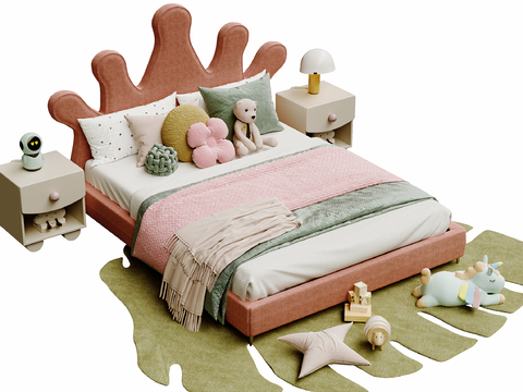 Modern kids Bed Girls Bed