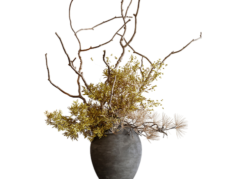 Quiet Wind Dead Branch Vase Flower Art