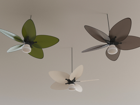 Modern fan light ceiling fan light