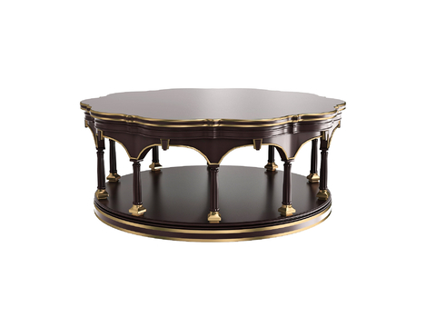 American coffee table round coffee table