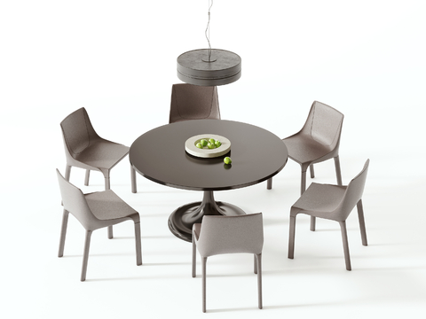 Italian Dining Table and Chair