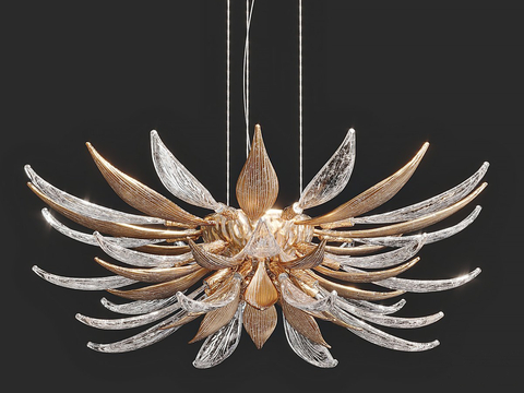 Affordable Luxury Style Flower Chandelier Crystal Chandelier