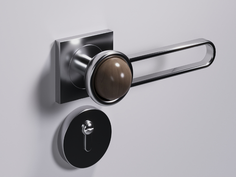 Door handle cabinet door handle door lock