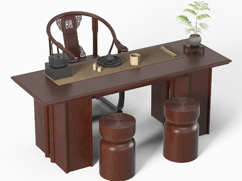 Chinese-style Desk Writing Desk