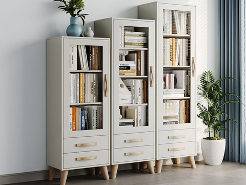 Cream Style bookcase bookshelf