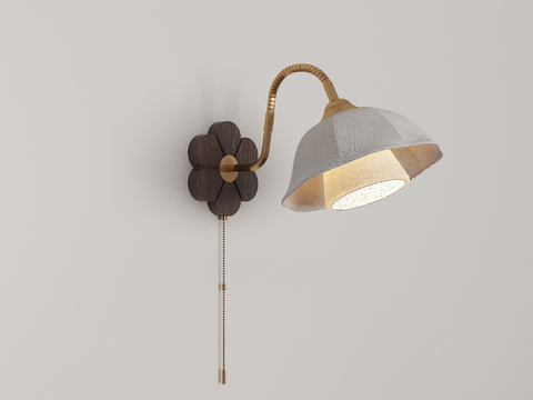 Middle style wall lamp