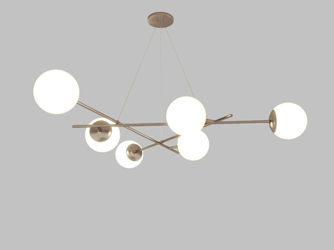 Spherical chandelier