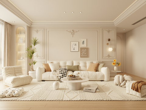 Cream Style living room