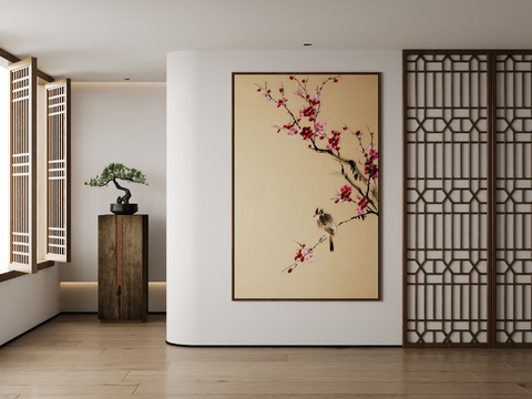 New Chinese Plum Blossom Painting Art Painting Decorative Painting