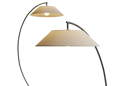 modern fishing lamp floor lamp