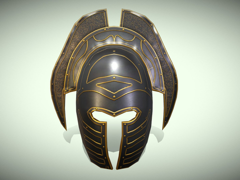 Fantasy Human Helmet