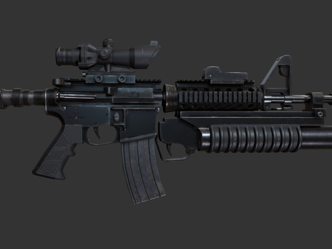 M4A1 assault rifle firearms weapons