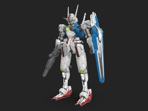 Gundam Robot Hand-run Art Toy