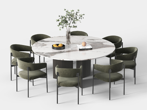 Modern Dining Table and Chair