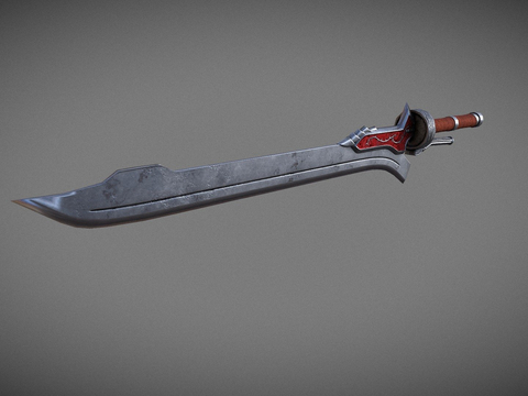 Animation props game props sword