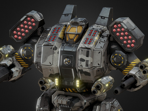 Spartan-Animated Mecha