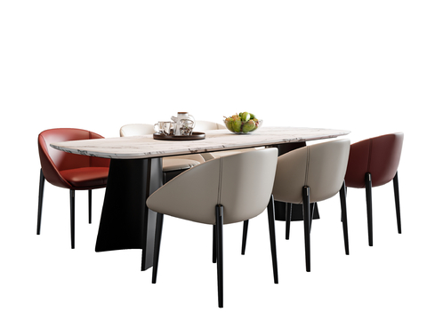 Modern Dining Table and Chair