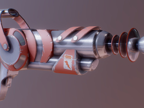 Retro Sci-Fi Ray Gun