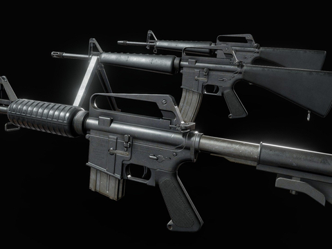 M416 Assault Rifle Game Weapon