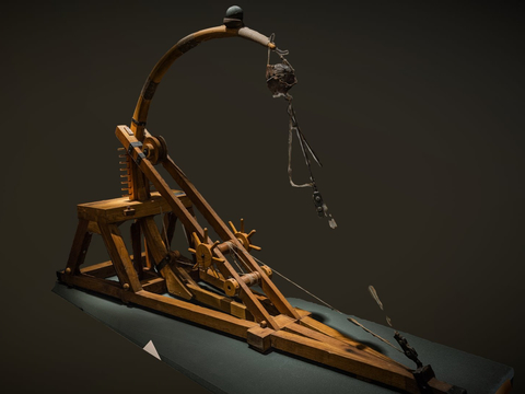 Da Vinci Catapult Cold Weapon Weapon