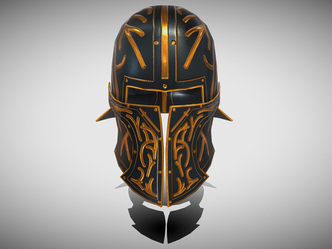 Fantasy Human Helmet